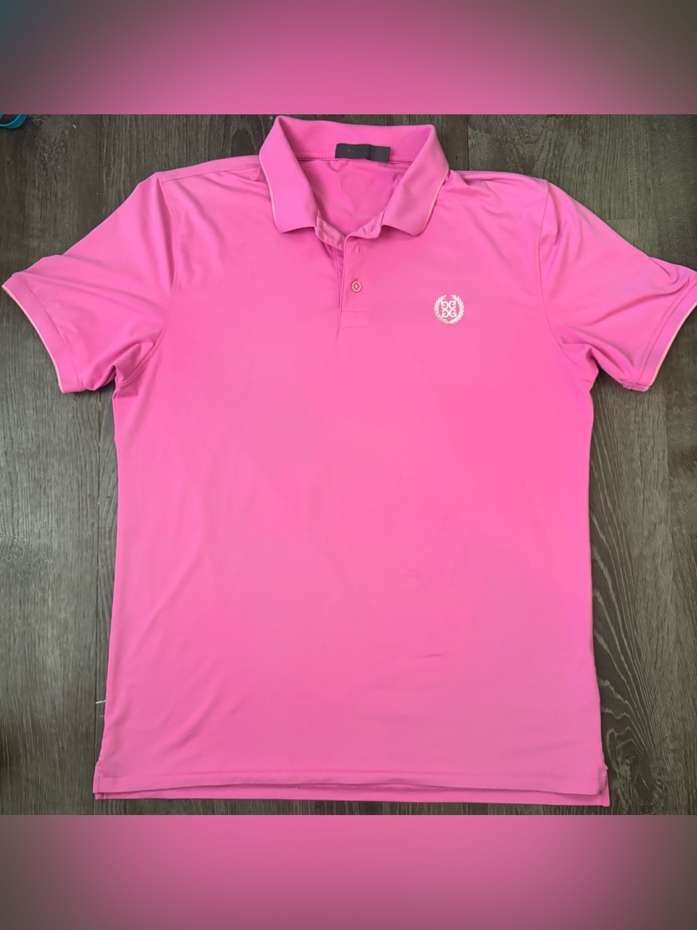 G/FORE Pink Men's Performance Polo